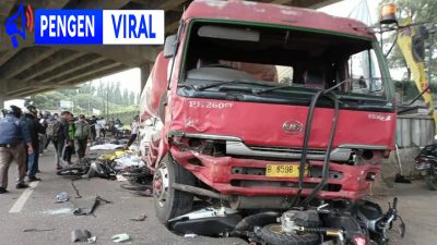 Kecelakaan Maut Truk Tangki Pertamina di Cibubur